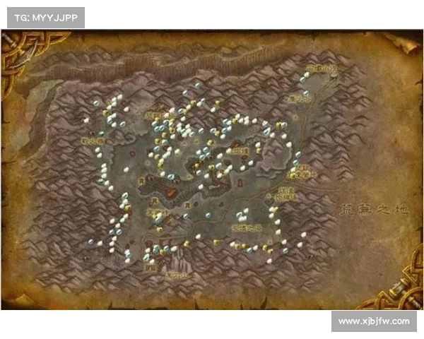 矿藏之巅:魔兽世界大地图揭示矿脉之秘 矿藏之巅:魔兽世界大地图揭示矿脉之秘